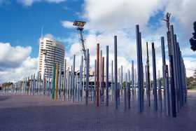 Sydney 2000 Olympic Park - a monument to the volunteers Sydney 2000 Olympic Park - a monument to the volunteers