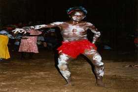 Aboriginal corroboree at Katherine, NT