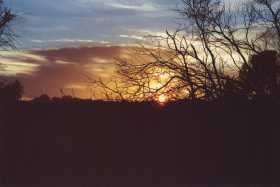 Winter sunset over Kata Tjuta, Northern Territory