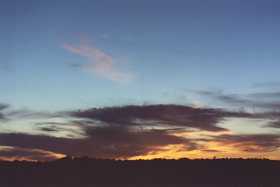 Winter sunset over Kata Tjuta, Northern Territory