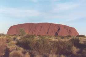 Sunset at Uluru