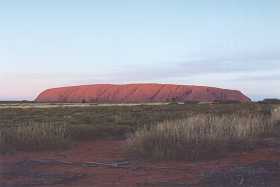 Sunset at Uluru