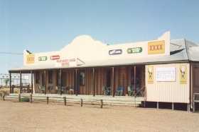 The Walkabout Creek pub in little McKinlay - famous as Crocodile Dundee's favourite watering hole