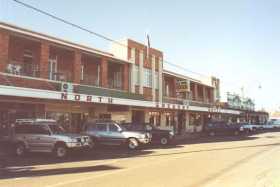 The North Gregory Hotel where Waltzing Matilda was first performed in public