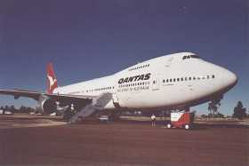 Qantas donated this retired 747-238B to Longreach's excellent Qantas heritage museum