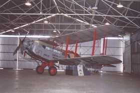 A very early Qantas aircraft at Longreach