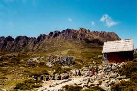 Cradle Mountain close up Cradle Mountain close up