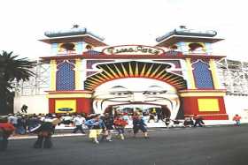 Luna Park funfair, St Kilda, Melbourne, Victoria