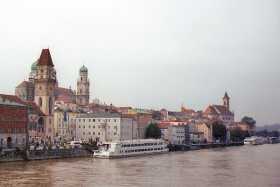 A view of Passau from across the Danube