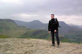 Standing atop of Cat Bells Standing atop of Cat Bells