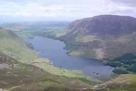 Looking north over Crummock Water and Grasmoor Looking north over Crummock Water and Grasmoor