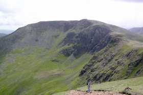 The biggest fell for the day - High Stile - from Red Pike The biggest fell for the day - High Stile - from Red Pike