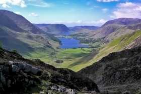A fabulous view along Warnscale Bottom to Buttermere A fabulous view along Warnscale Bottom to Buttermere