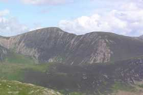 Eel Crag and Sail visible today from Dale Head Eel Crag and Sail visible today from Dale Head
