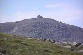 Scafell Pike summit in sight Scafell Pike summit in sight