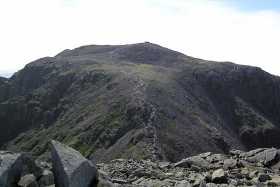 Final ascent of Scafell Pike Final ascent of Scafell Pike