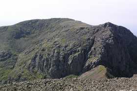 Scafell from Scafell Pike summit Scafell from Scafell Pike summit