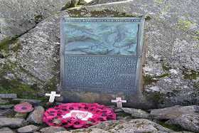 The FRCC war memorial at the summit of Great Gable The FRCC war memorial at the summit of Great Gable