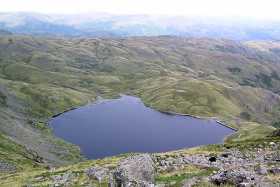 Stickle Tarn from Pavey Ark Stickle Tarn from Pavey Ark