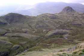 Harrison Coombe and Pike O' Stickle from Harrison Stickle Harrison Coombe and Pike O' Stickle from Harrison Stickle