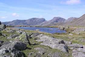 The Scafells from Three Tarns The Scafells from Three Tarns