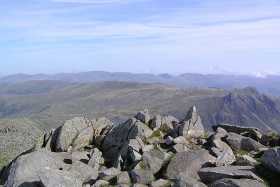 The Eastern fells from Bow Fell The Eastern fells from Bow Fell