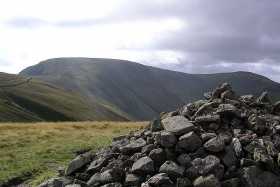 The Knott, with High Street in the background The Knott, with High Street in the background