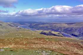Haweswater Reservoir, with the Pennines in the background Haweswater Reservoir, with the Pennines in the background