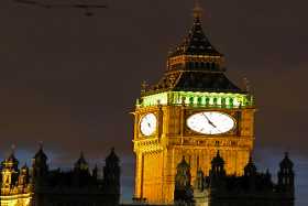 Big Ben at night