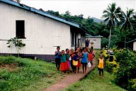 A country school on Vitu Levu