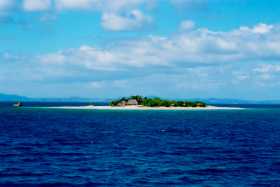 The tiny coral South Sea Island