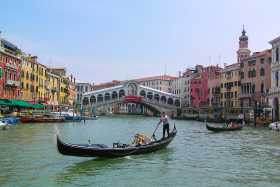 The Grand Canal and Rialto Bridge The Grand Canal and Rialto Bridge