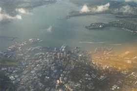 Auckland arrival