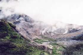 Letting off steam...the Craters of the Moon thermal area at Taupo