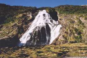 Bowen Falls at Milford Sound Bowen Falls at Milford Sound