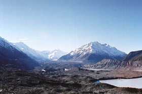 Tasman glacier