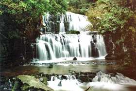 Purakanui Falls in heart of the Catlins Purakanui Falls in heart of the Catlins