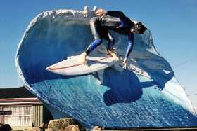 Colac's big surfer Colac's big surfer