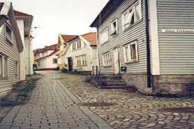 A charming lane in Bergen A charming lane in Bergen