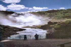 The Kjoss waterfall, where the huldra plays The Kjoss waterfall, where the huldra plays