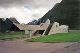 The Norwegian Glacier Museum at Fjærland The Norwegian Glacier Museum at Fjærland