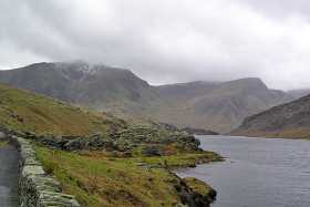 A view over Llyn Ogwen to Y Garn and Foel Goch A view over Llyn Ogwen to Y Garn and Foel Goch
